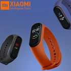 Оригинальные Смарт-часы Xiaomi Mi Band 4Miband 3, Mp3, цветной экран, 5ATM водонепроницаемый фитнес-браслет с пульсометром, Bluetooth 5,0
