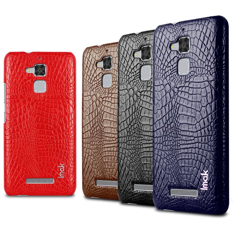 IMAK Роскошный чехол из искусственной кожи крокодила для Asus Zenfone 3 Max ZC520TL Модный