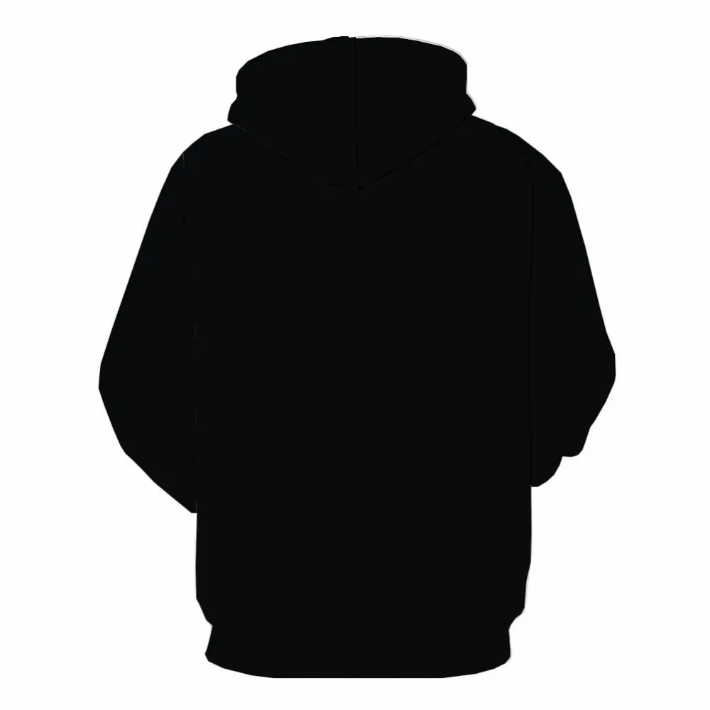 KYKU костюм толстовки для мужчин аниме принт с животными толстовка панк рок одежда