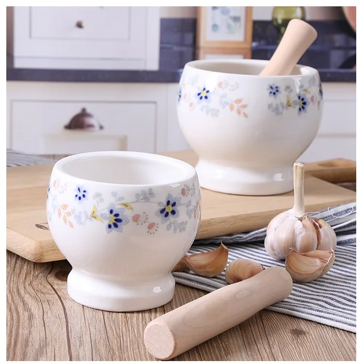 Керамические банки для специй перца злаков измельчения чеснока лекарств трав