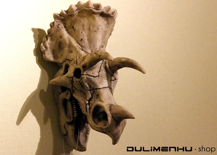 Креативная индивидуальность украшения из смолы голова Юрского дракона