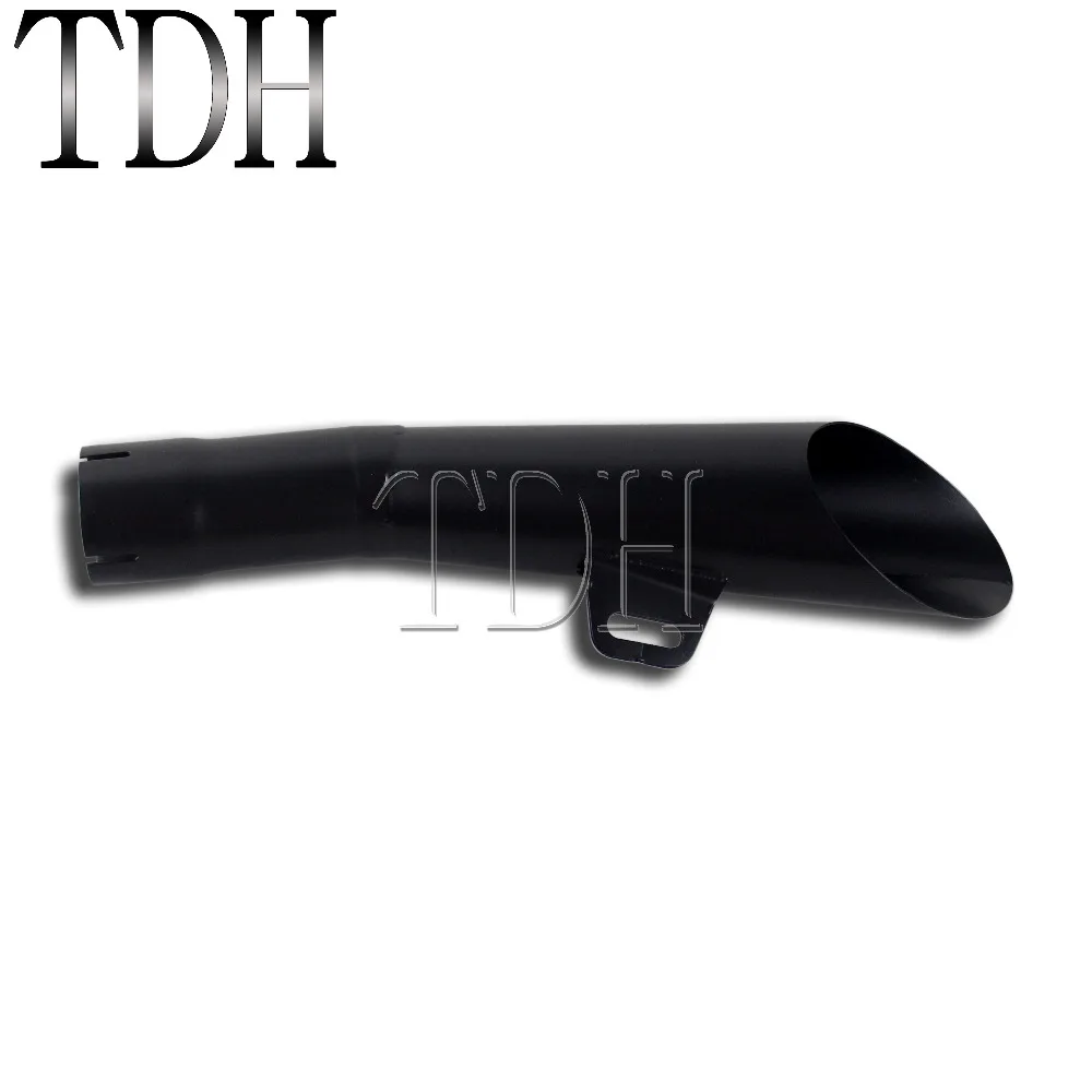 51 мм Универсальный черный чехол для выхлопной трубы мотоцикла Honda CBR1000 Yamaha R6 Kawasaki