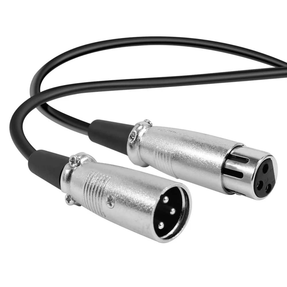3 контактный кабель XLR Male Female для студийного микрофона bm 800 аудиокабель караоке