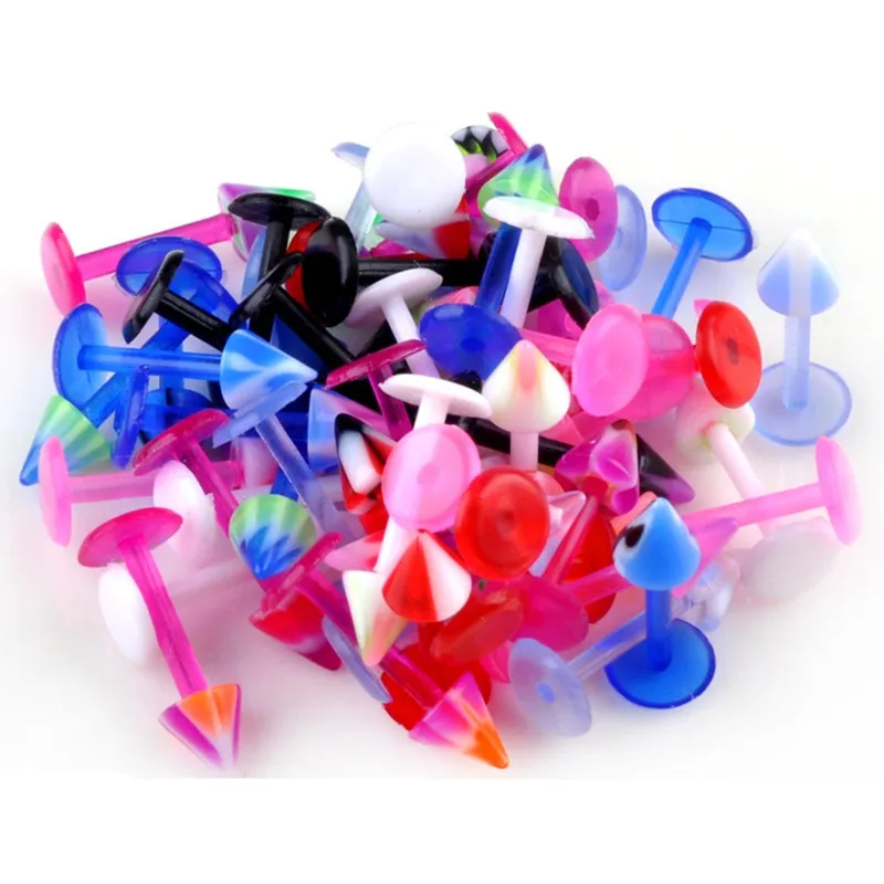 Модные 5 вещей в комплекте смешанный штанга гантельного типа шипами ювелирное