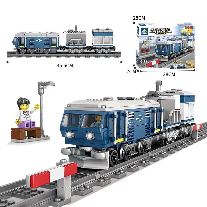 

Technic Electric Rail train track Car model Bricks Building Blocks toys for Childrens gift 359Pcs