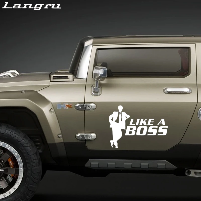 Langru Cool Graphics Like A Boss Car Stickers Styling Decals Decorative Jdm | Автомобили и мотоциклы