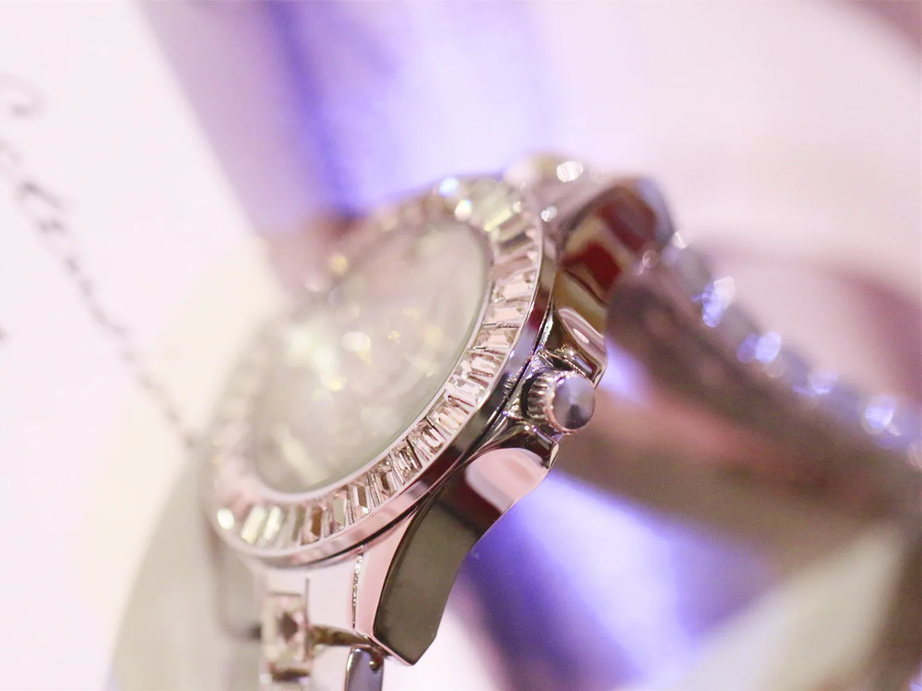 Женские часы Роскошные бриллиантовые Montre известные элегантные часы с наручным браслетом женские наручные часы Relogios Femininos saat Silver Wach