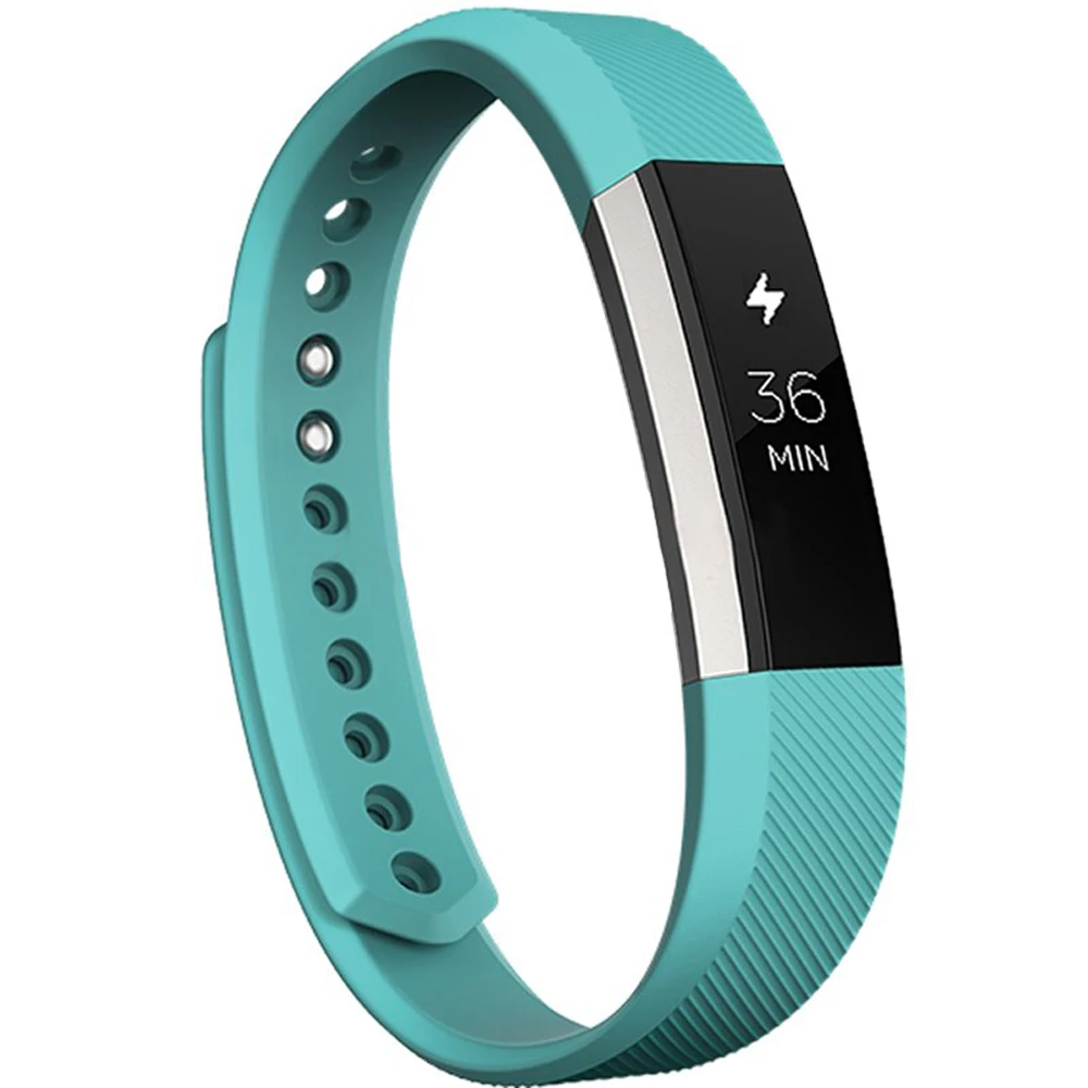 Ремешок силиконовый для наручных часов сменный Браслет смарт Fitbit Alta HR 14