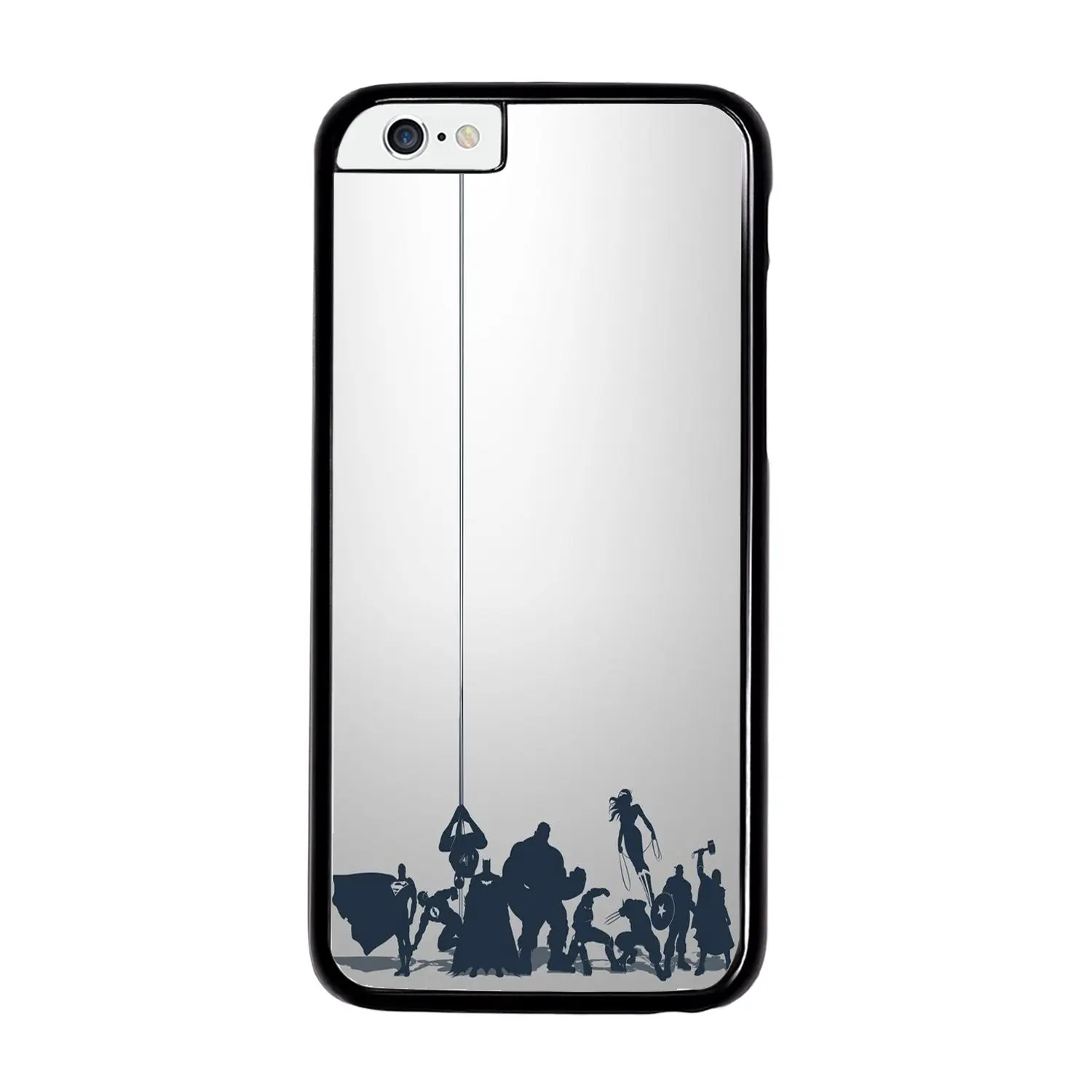 2016 Тпу Грязь Устойчивостью Крышка Логотип DC Comics Superhero Чехол Для Sony C4/M5/T2/3 iPhone 6