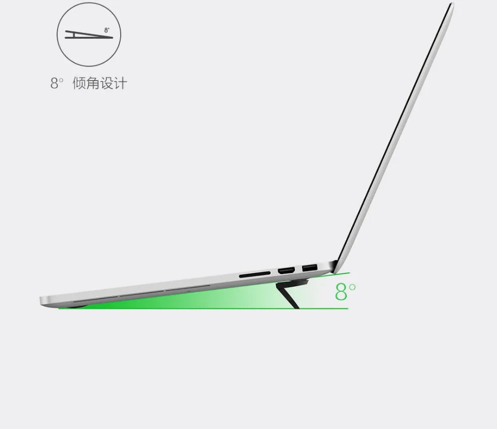 Оригинальная подставка для ноутбука Xiaomi Mijia Miwu держатель прочный тонкий легкий
