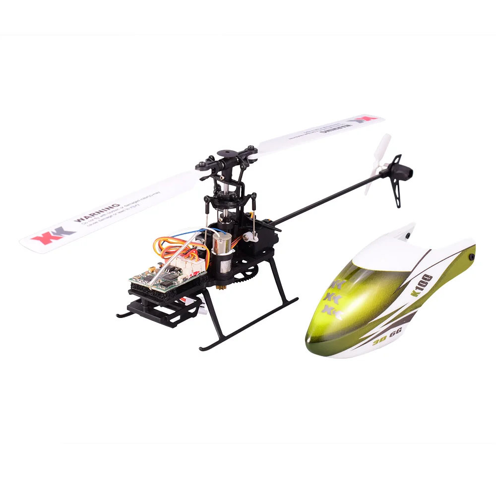 Wltoys XK K100 6CH 3D 6G System Motor RC вертолет с передатчиком |