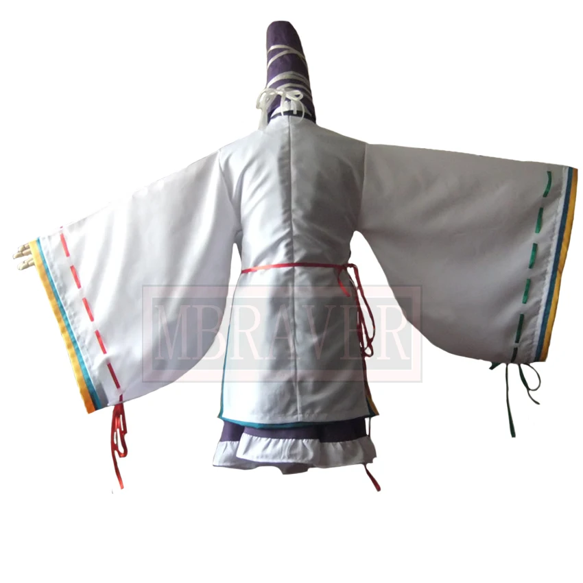 Touhou Project Shinreibyou Mononobe no Futo Uniform одежда косплей костюм на заказ любого