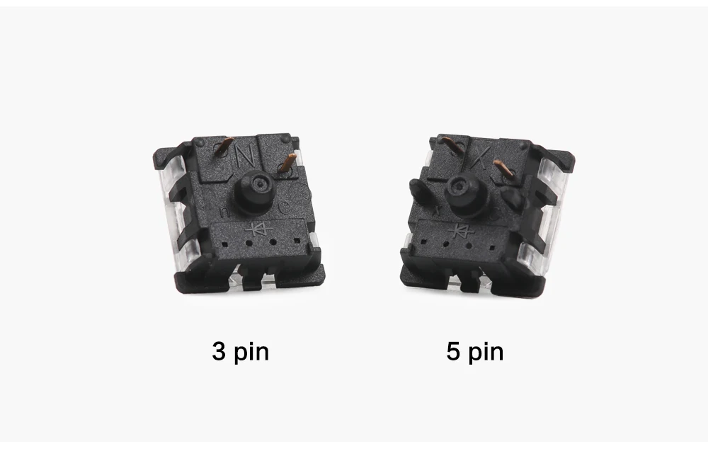Gateron mx Переключатель 3 pin и 5 pin прозрачный чехол mx зеленый коричневый синий переключатели для механической клавиатуры cherry mx совместимый