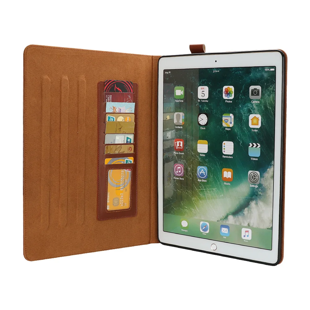 Новый чехол для 2018 iPad 9 7 дюймов крышка ESR Премиум из искусственной кожи роскошные