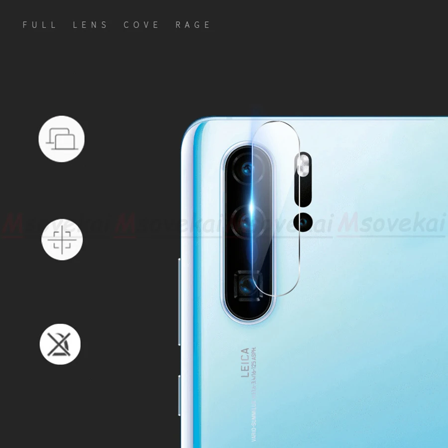 2.5D задняя Камера объектив из закаленного Стекло для huawei P30 Pro Lite Nova/4e 3E P20 Экран