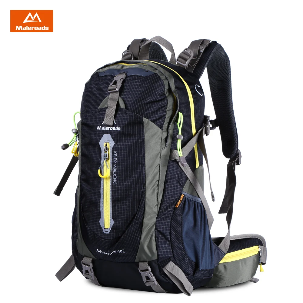 Maleroads 40L нейлоновые уличные сумки водонепроницаемый рюкзак для альпинизма