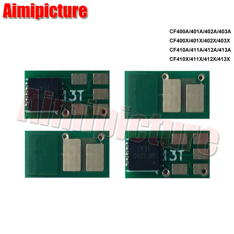 Cf400a чип cf401a cf402a cf403a cf400 201A тонера для hp Color LaserJet Pro M252dw 252 M252n MFP M277dw 277 M277n чип|toner