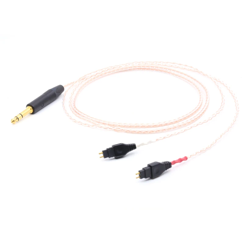 Бесплатная доставка 2 м 5N OFC Чистая медь для Hd580 Hd600 Hd650 Hd25 кабель наушников