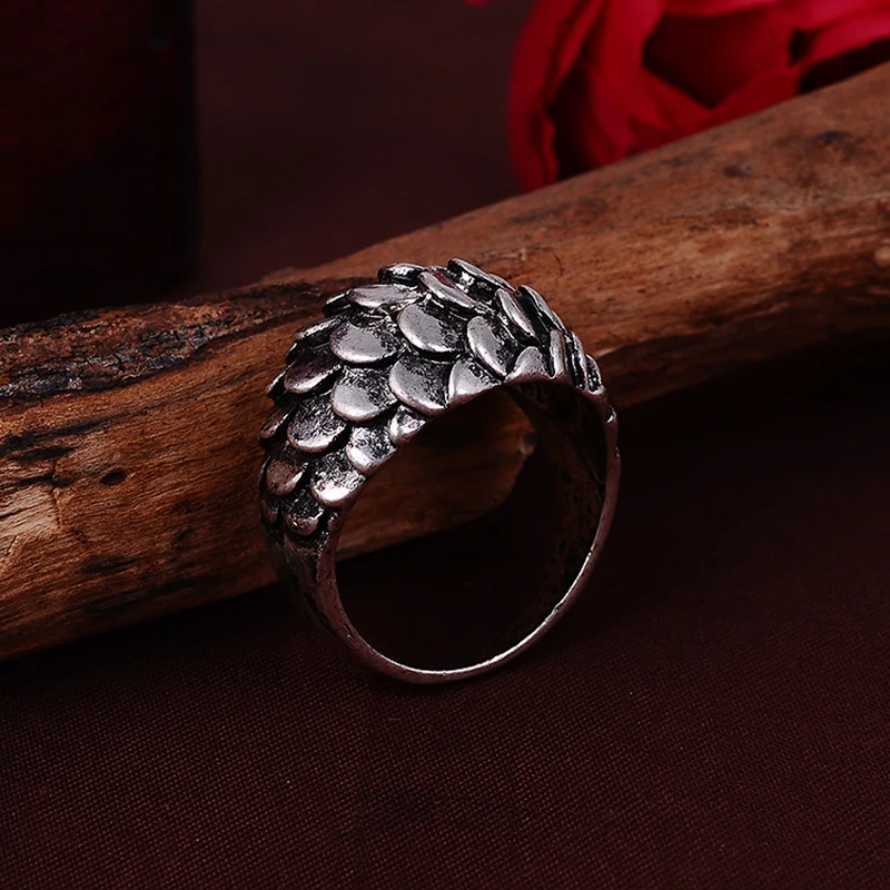 2018 г. Лидер продаж модные панк-группы кольцо Винтаж Серебряный тон Для женщин