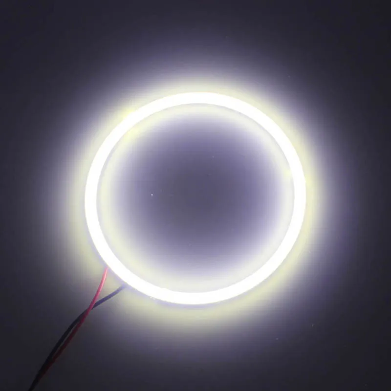 

2x 60mm COB 45SMD Angel Eyes Halo Ring Lamp Light Bulb Fog Light Headlight Car Warning Lamp White