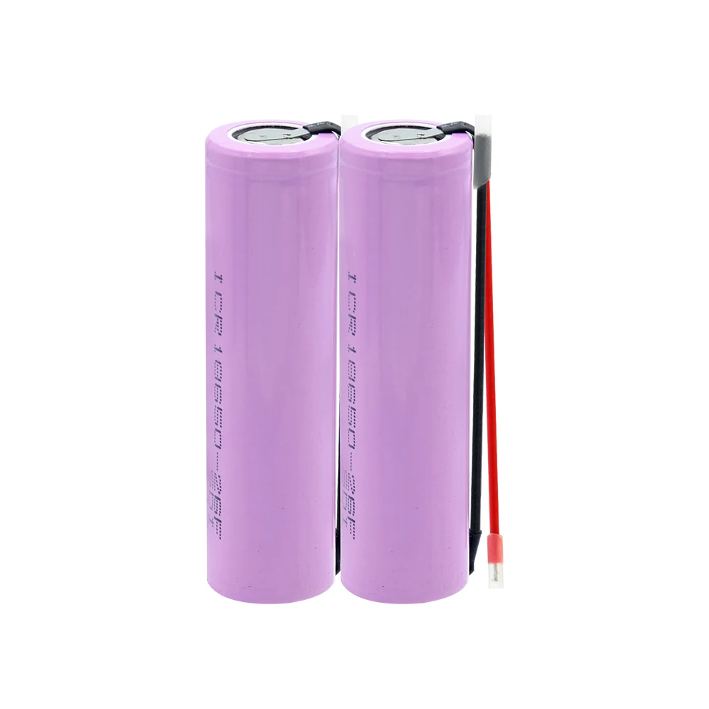 2 pieces 1/2/4x розовый ICR 18650 26F 3,7 V 2600mAh 18650 литий-ионная литиевая батарея, батарея Перезаряжаемые Батарея для Led фонарик Фонарь Vape Мощность банка - Цвет: 2 pieces