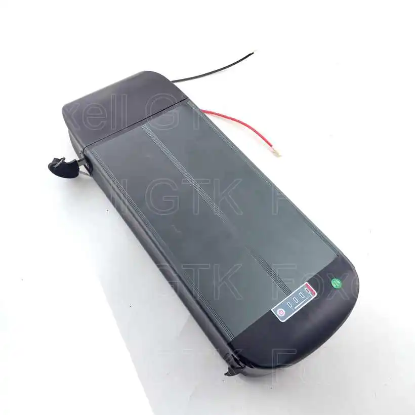 Brand rear rack style LiFePO4 Battery Pack 48V 10AH 12ah 2000 time cycle 3.2V Cells dolphin type 3 with 58.4v 3A charger | Электроника
