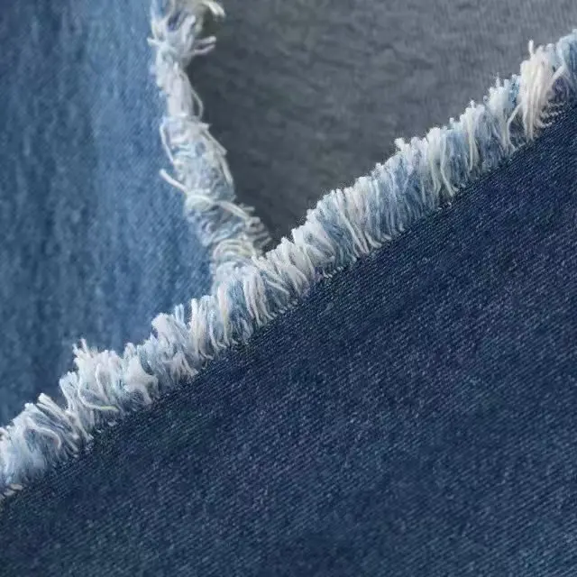 Женская мода Сладкий крест v шеи подол плиссированные повседневные джинсовые