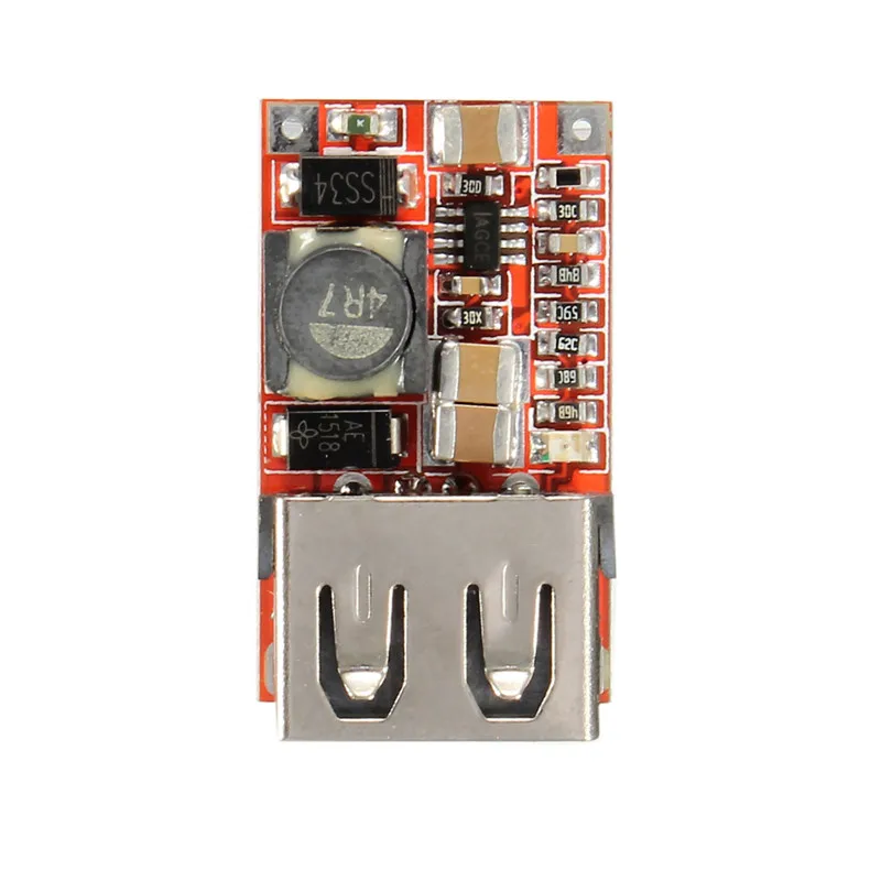 LEORY Converter конвертер 6-24 в 12 В/24 В до 5 3A автомобильное USB зарядное устройство для