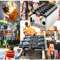 ice cream taiyaki waffle cake machine open mouth fish cake machine zf