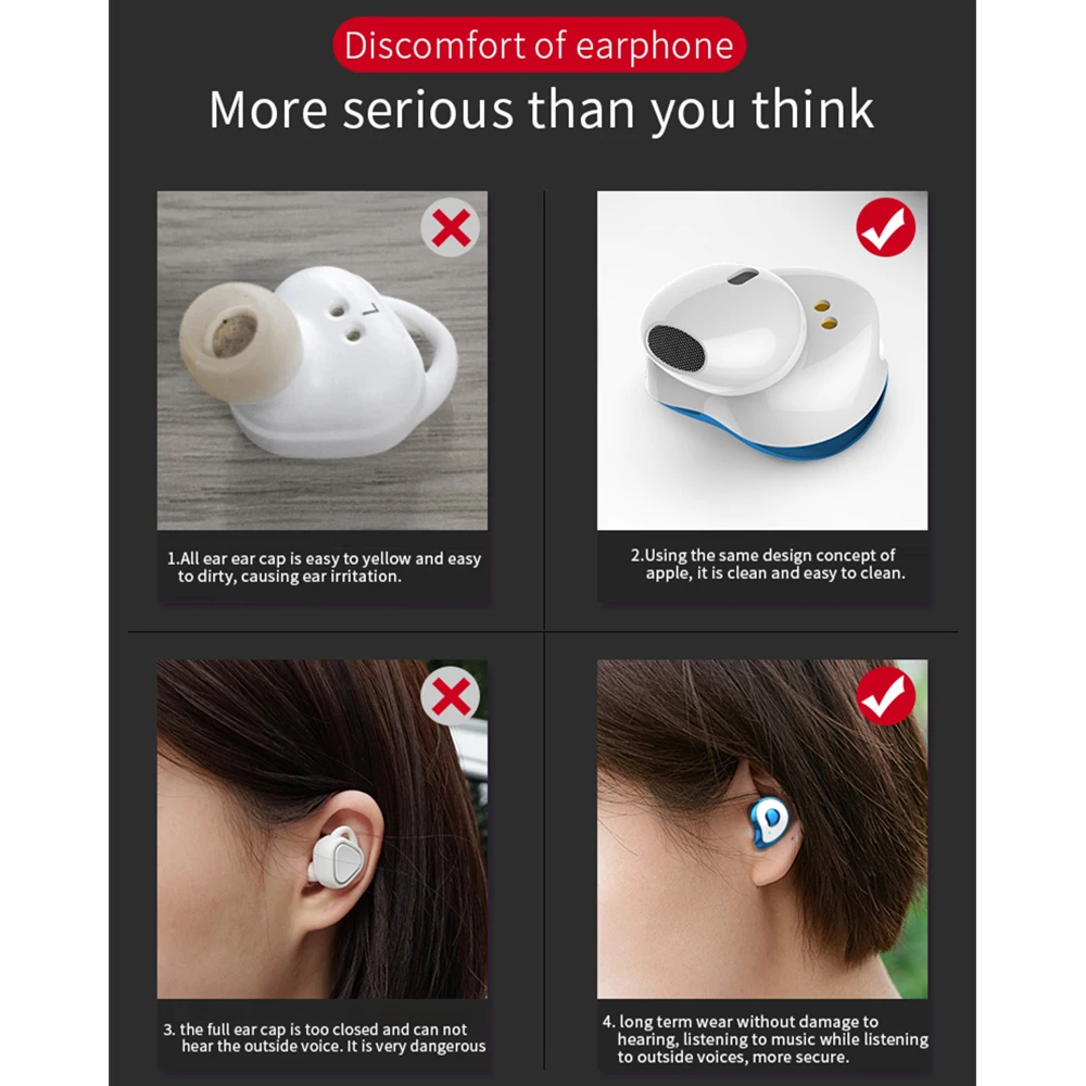 TWS мини наушники с поддержкой Bluetooth 5 0|Наушники и гарнитуры| |