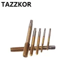 Формовочные краны без канавки, тонкая резьба, экструдирование титана, нитрид M35, покрытие для нержавеющей стали, краны для экструзии