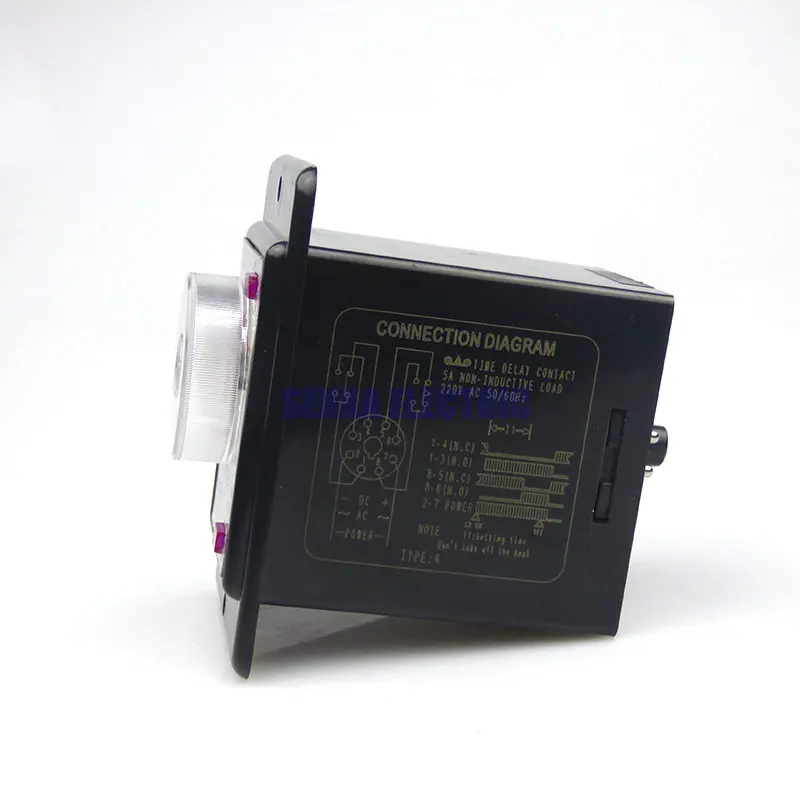 AH2-Y 8-Pin DPDT 10 S/60 S/60 M AC220V Мощность на таймер задержки реле времени