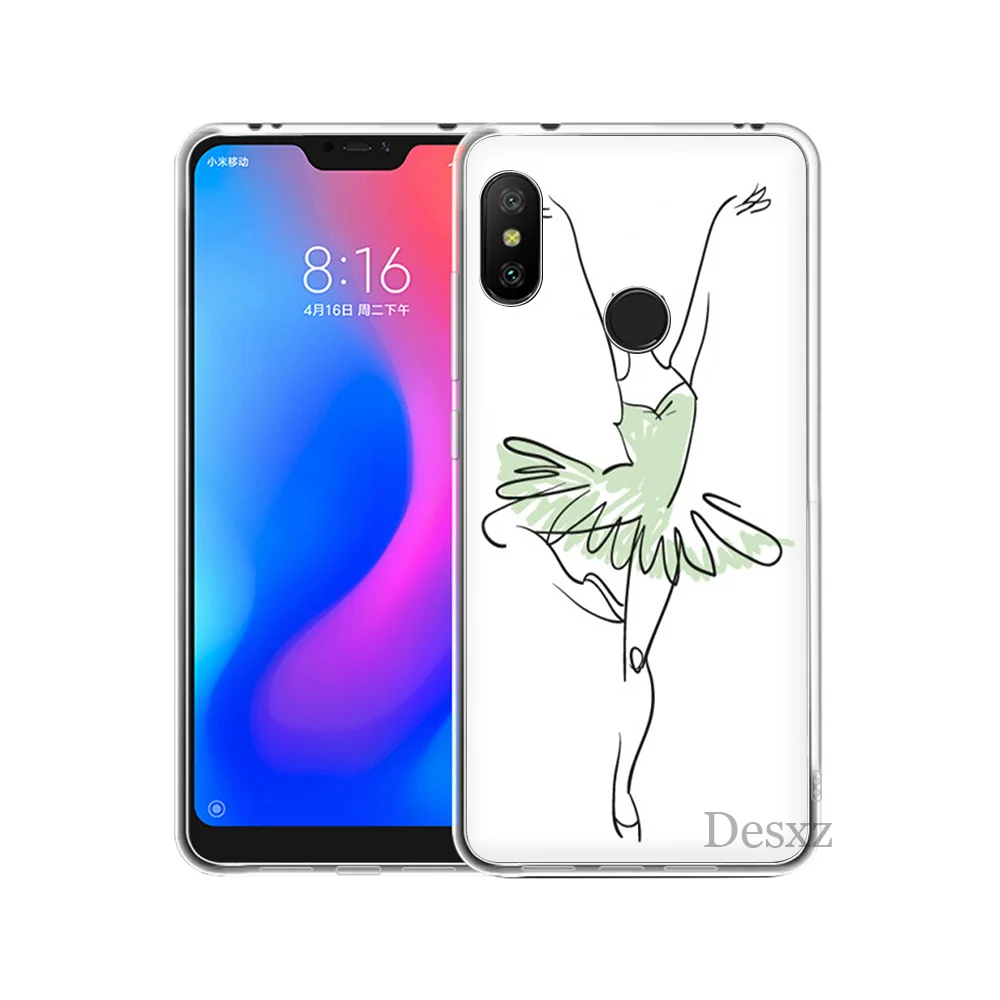 Чехол для телефона Ballerina Girl Redmi 3S 3 Pro 4 Prime 4X 4A 5 5A Plus 6 6A S2|Чехлы-накладки| |