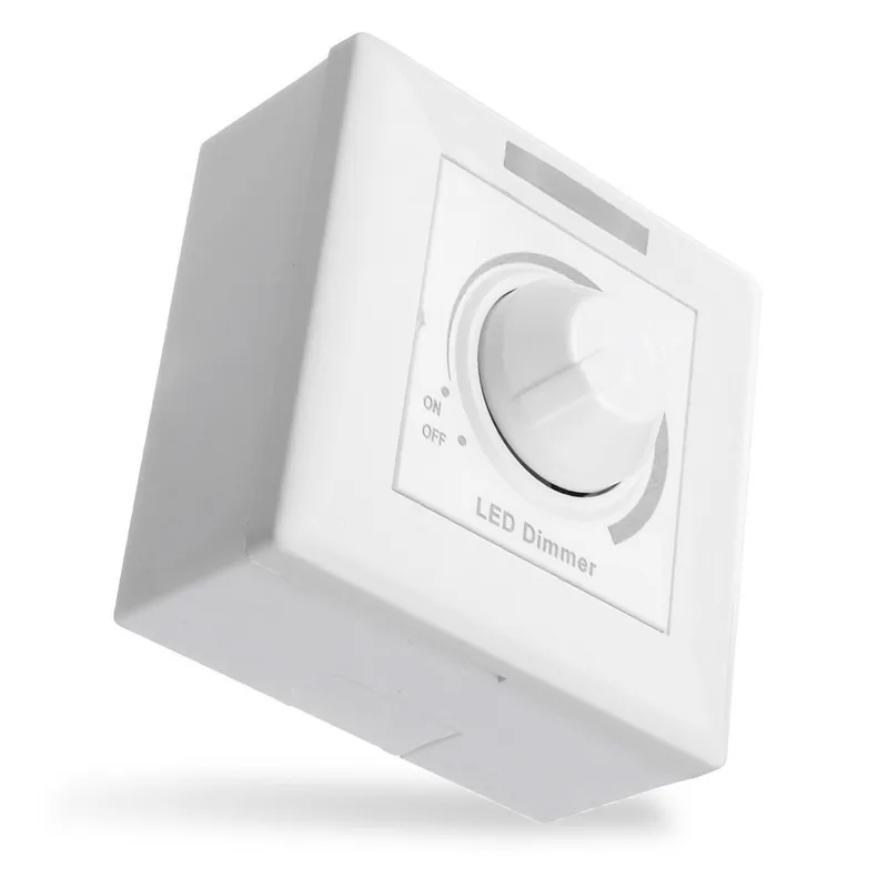 Новый светодиодный диммер 110V/220V настенный выключатель украшенное мозаикой из