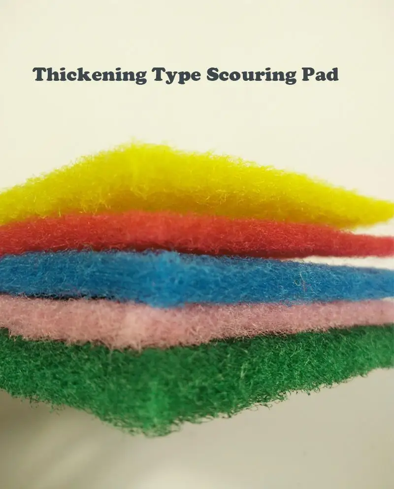 Прочный жесткий площади и Rectangularl блюдо кухонная целлюлозная губка ткань для