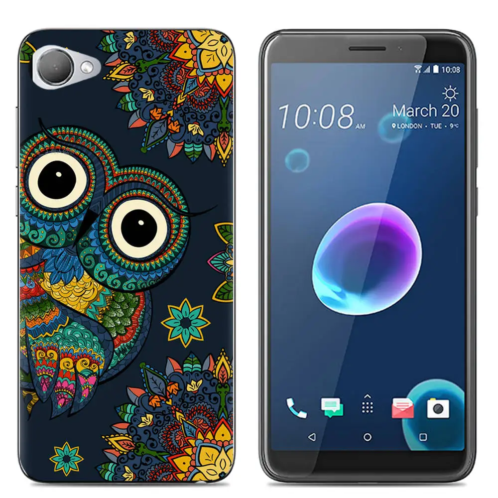New Arrival Phone Case For HTC Desire 12 / Plus Fashion Design Art Painted TPU Soft |