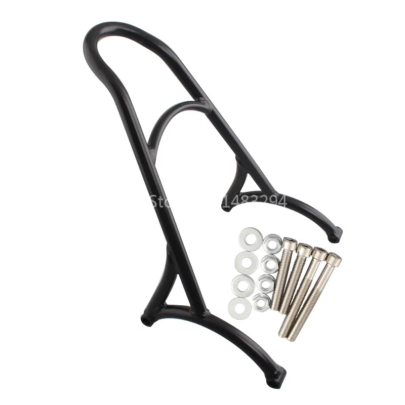 Burly черный короткий Sissy бар спинки для Harley Sportster XL 1200 883 1985 Up|sissy bar backrest|sissy barharley backrest
