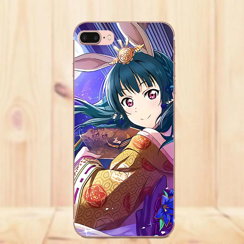 Yoshiko Tsushima Soft TPU Pattern Phone For HTC Desire 530 626 628 630 816 820 One A9 M7 M8 M9 M10 E9 Plus U11 Moto G G2 G3 | Мобильные