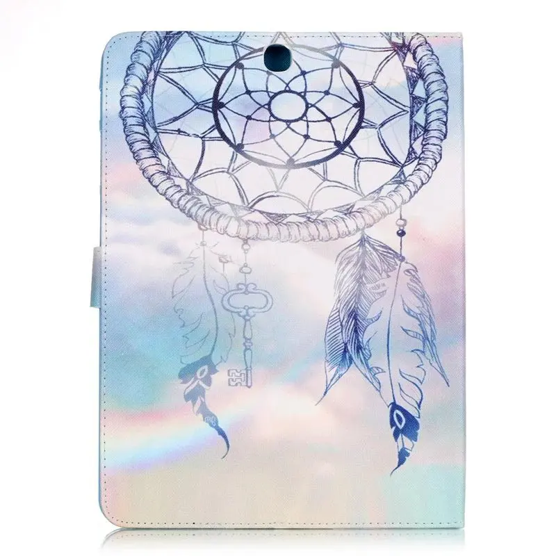 Чехлы для планшетов Samsung Galaxy Tab S2 9 7 чехол SM-T810 T815 T813 T819 3D роспись из искусственной