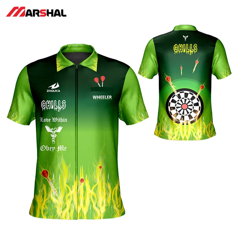 Профессиональные мужские футболки новый 2019 на заказ Make You Design Dart Jerseys дротики для