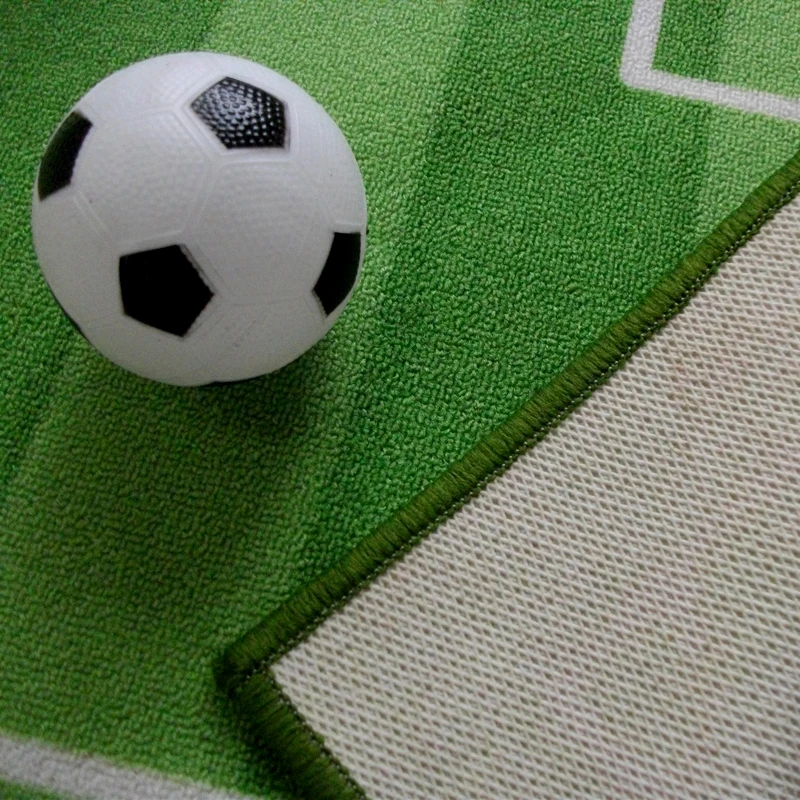 Детский коврик детский для игры в футбол зеленый|green rug|kids rugliving room carpet |
