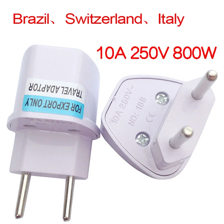 Штепсельная Вилка стандарта Великобритании адаптер питания для Бразилии