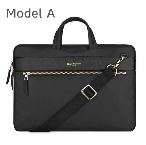 Black Бренд Cartinoe сумка для Macbook Air, Pro, 1", 12", 13 дюймов, сумка чехол для ноутбука 11,", 13,3" Прямая поставка - Цвет: Black