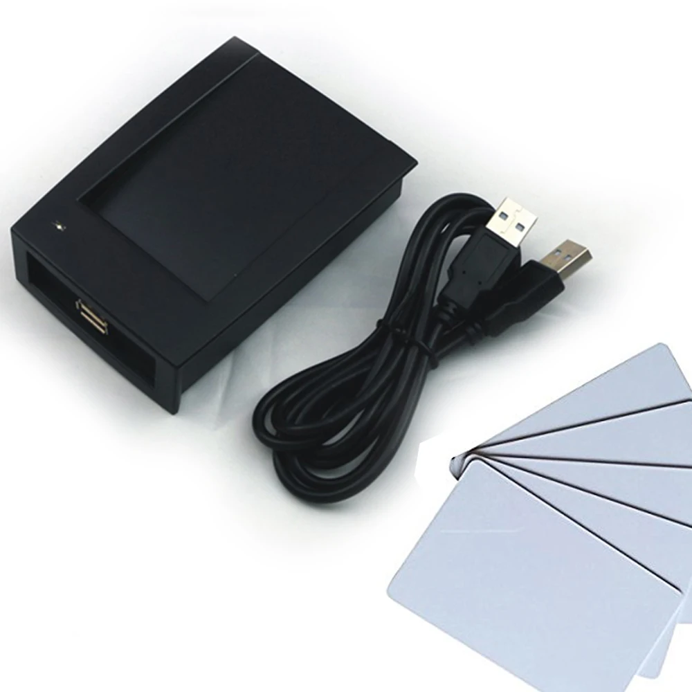 Порт USB virtual COM(RS232) считыватель частоты 13 56 МГц/считыватель карт NFC M1 + 5 карт|rfid