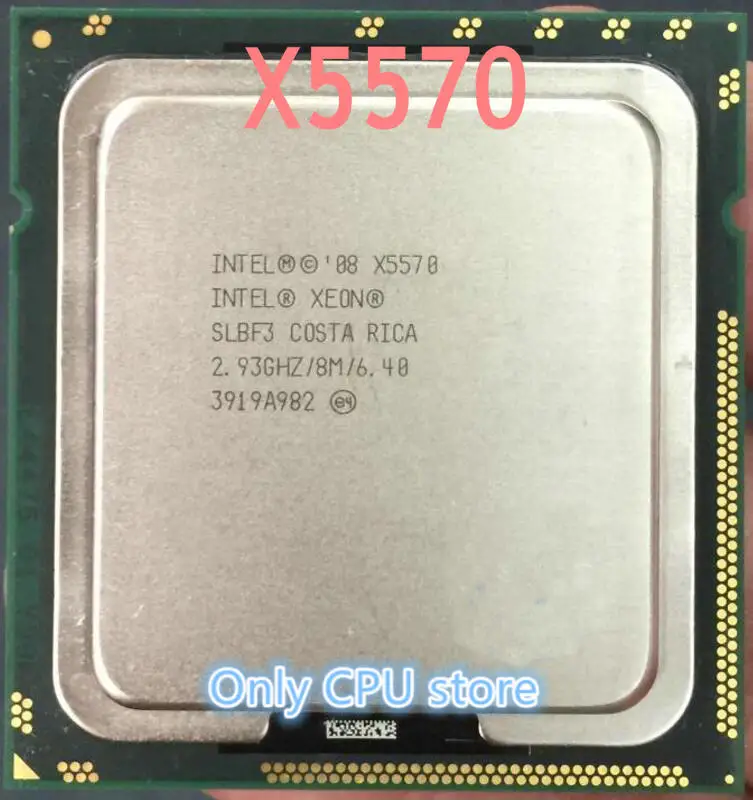 Бесплатная доставка процессор X5570 (2 93 ГГц 8 Мб 6 4 ГТ/с четырехъядерный) серверный