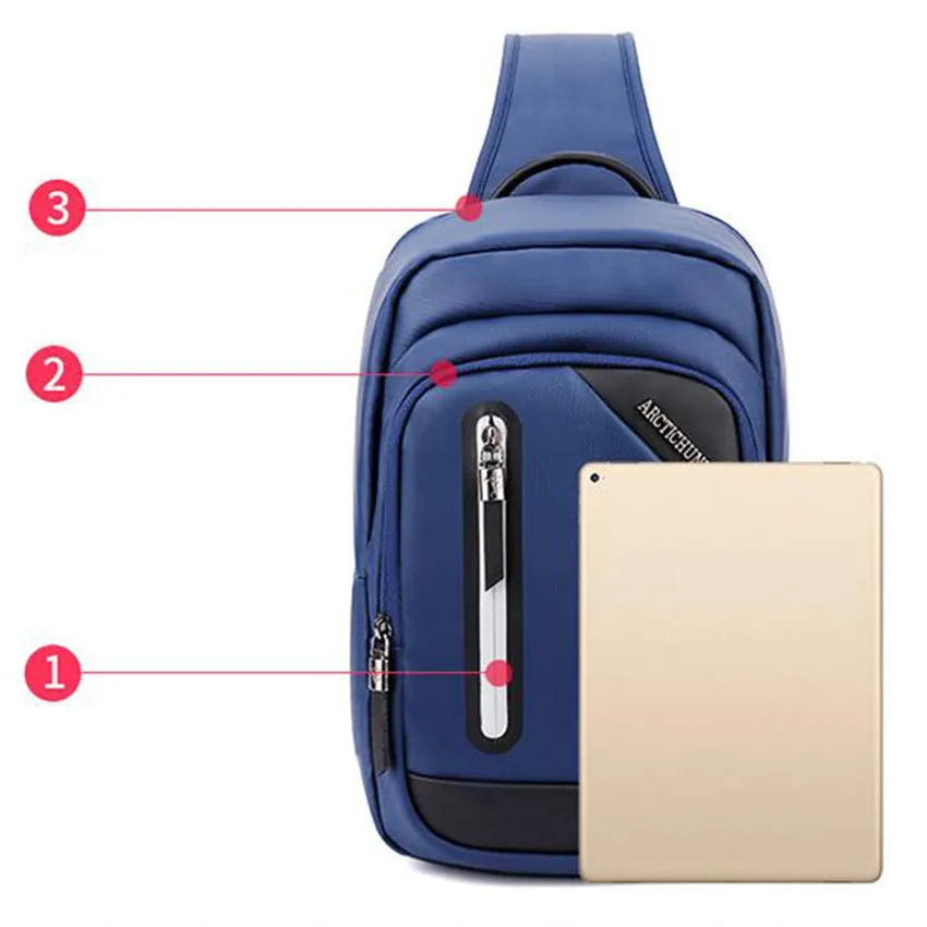 

Bag Oxford Cloth for ipad mini Crossbody Bag Waterproof Anti Theft Computer bags for Men Women School Shoulder Bags Laptop