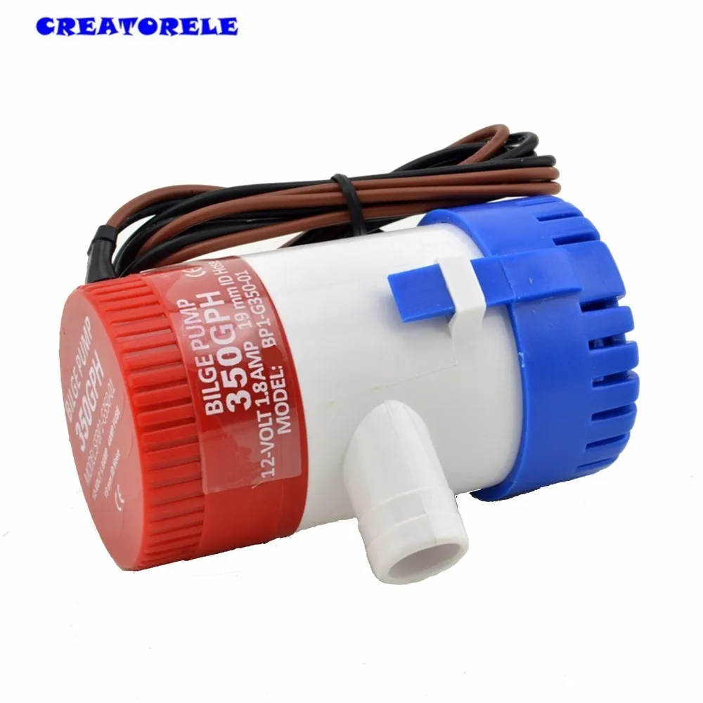 350GPH 12V Универсальный Автомобиль RV водяной Трюмный насос погружное морское