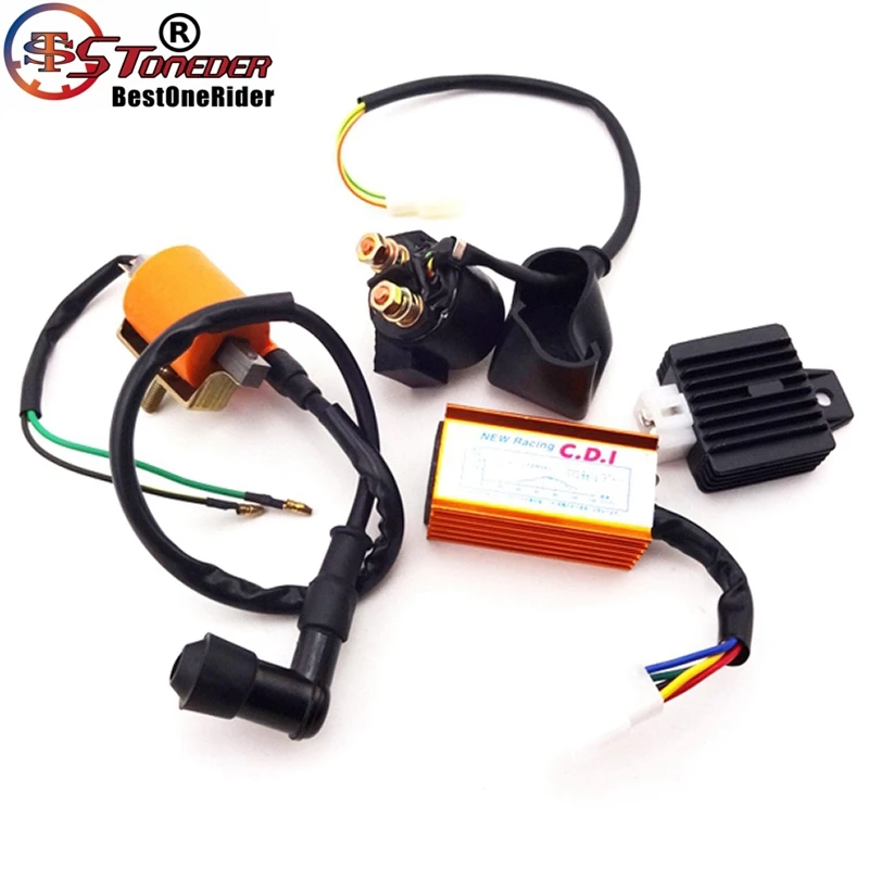 STONEDER Racing AC CDI Коробка регулятор катушки зажигания выпрямитель электромагнитное