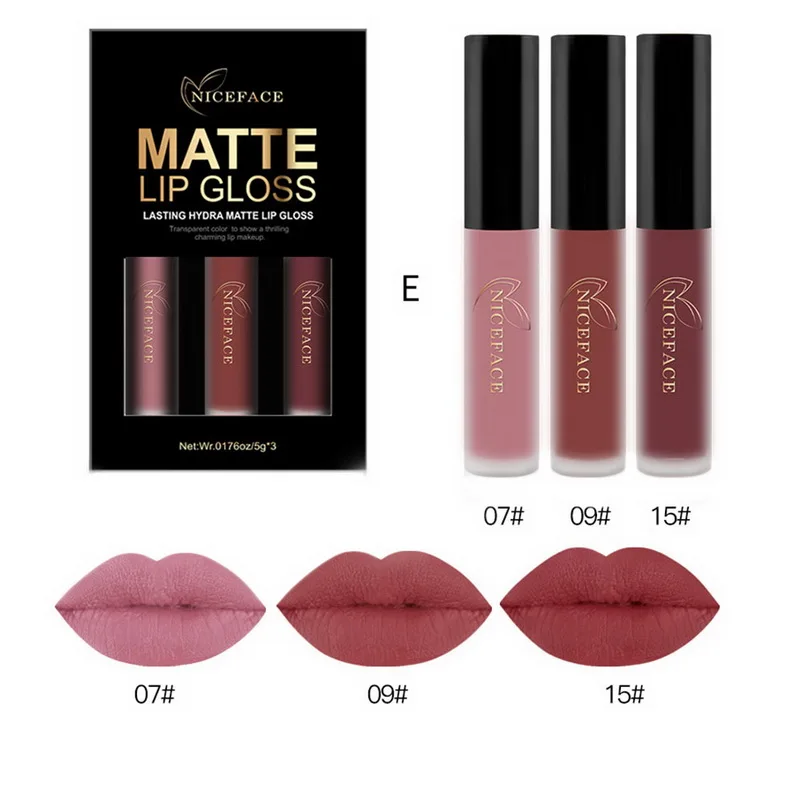 Hotest Nude Batom Mate блеск для губ макияж жидкая губная помада с увлажняющим действием