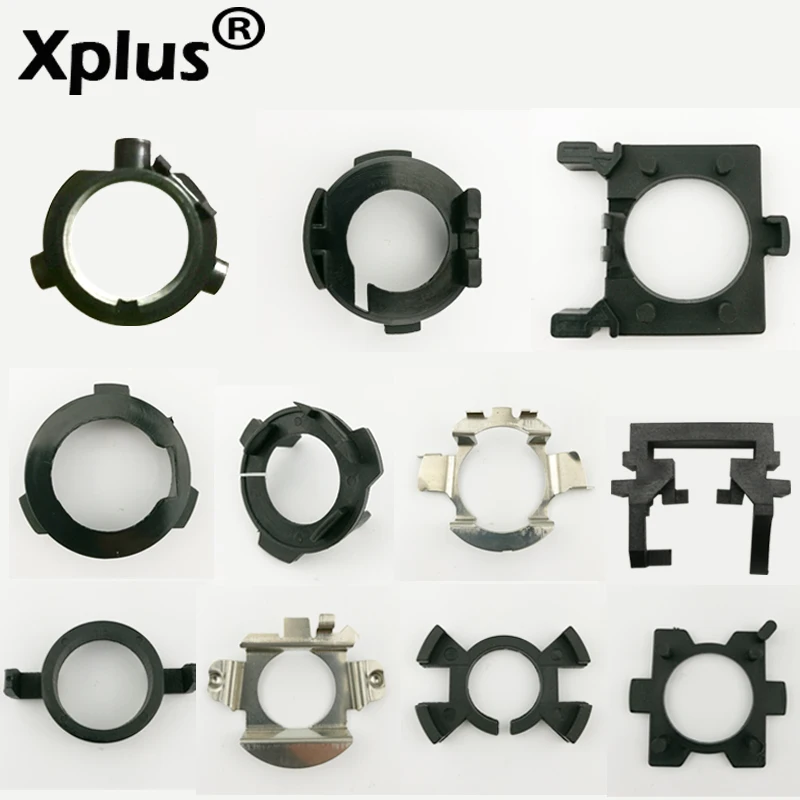 Xplus 2 шт. светодиодный адаптер H7 H1 держатель налобной лампы для VW Ford Kia Benz Honda Hyundai